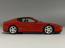 Bang 1/43 Ferrari 456 GT “Prova” Red ◆ Predecessor - Ferrari 412, Successor - Ferrari 612 Scaglietti ◆ フェラーリ バング8013 _画像4