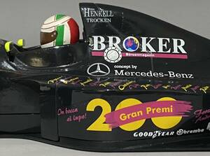 1円〜 お宝放出 Minichamps 1/18 F1 Broker Sauber Mercedes C13 ◆ Andrea de Cesaris 200th Grand Prix Canada 1994 ◆ ミニチャンプス