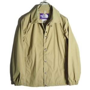 K9151f54 ▼THE NORTH FACE ノースフェイス パープルレーベル▼　NP2503N 65/35 Coaches Jacket コーチジャケット ベージュ WM 春～秋