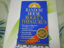 Random House Roget's Thesaurus 2001/6/26_画像1