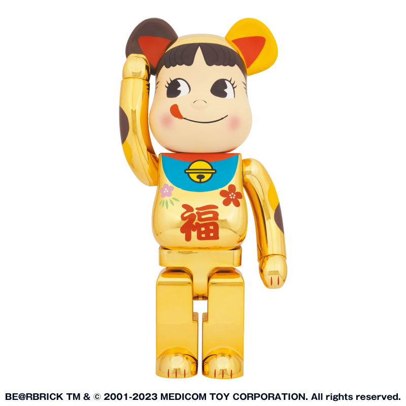 Yahoo!オークション -「be@rbrick 招き猫 金メッキ 1000%」の落札相場