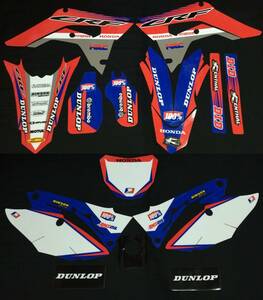 CRF250R 2018-2021 / CRF450R 2017-2020 デカール グラフィック キット 2