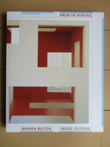 Daniel Buren ダニエル・ビュラン 「KRIJN DE KONING　INSIDE OUTSIDE」　2000年　Nai Uitgevers　洋書　英語　オランダ語　