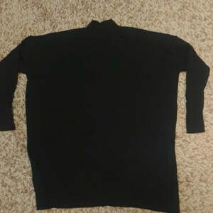 UNIQLO　レディースシャツ　Lサイズ　メリノウール 最高級 黒