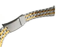 ウォッチバンド ラグ幅16-22ｍｍ 全長171mm 男性用腕時計ベルト 腕時計ブレス MB1543_画像1
