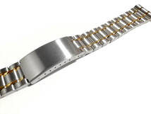 ウォッチバンド ラグ幅19ｍｍ 全長187mm 男性用腕時計ベルト 腕時計ブレス MB1549_画像3