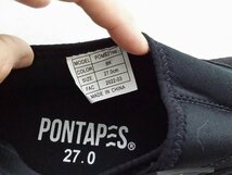 未使用 PONTAPES ポンタペス マリンシューズ POMS2100 27.0㎝ ブラック 黒 水陸両用 アウトドア キャンプ_画像5