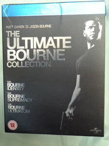 F13▲ブルーレイ　THE ULTIMATE BOURNE COLLECTON（３枚組BOX）　海外映画