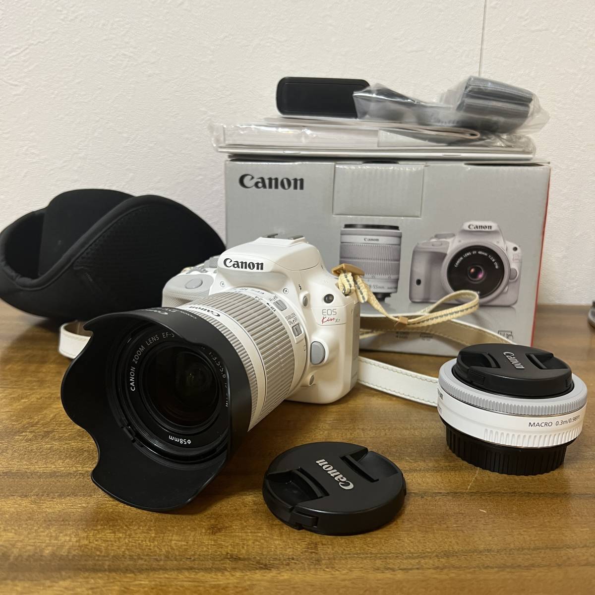 新品・未使用】Canon EOS Kiss X7i レンズキット-