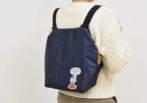 ムーミン moomin リトルミイ 保冷と常温が分けられる！背負えるエコバッグ 買い物バッグ トートバッグ ショルダーバッグ 可愛いバッグ_画像7