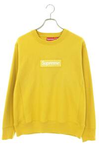 シュプリーム SUPREME 18AW Box Logo Crewneck サイズ:S ボックスロゴクルーネックスウェット 中古 SB01