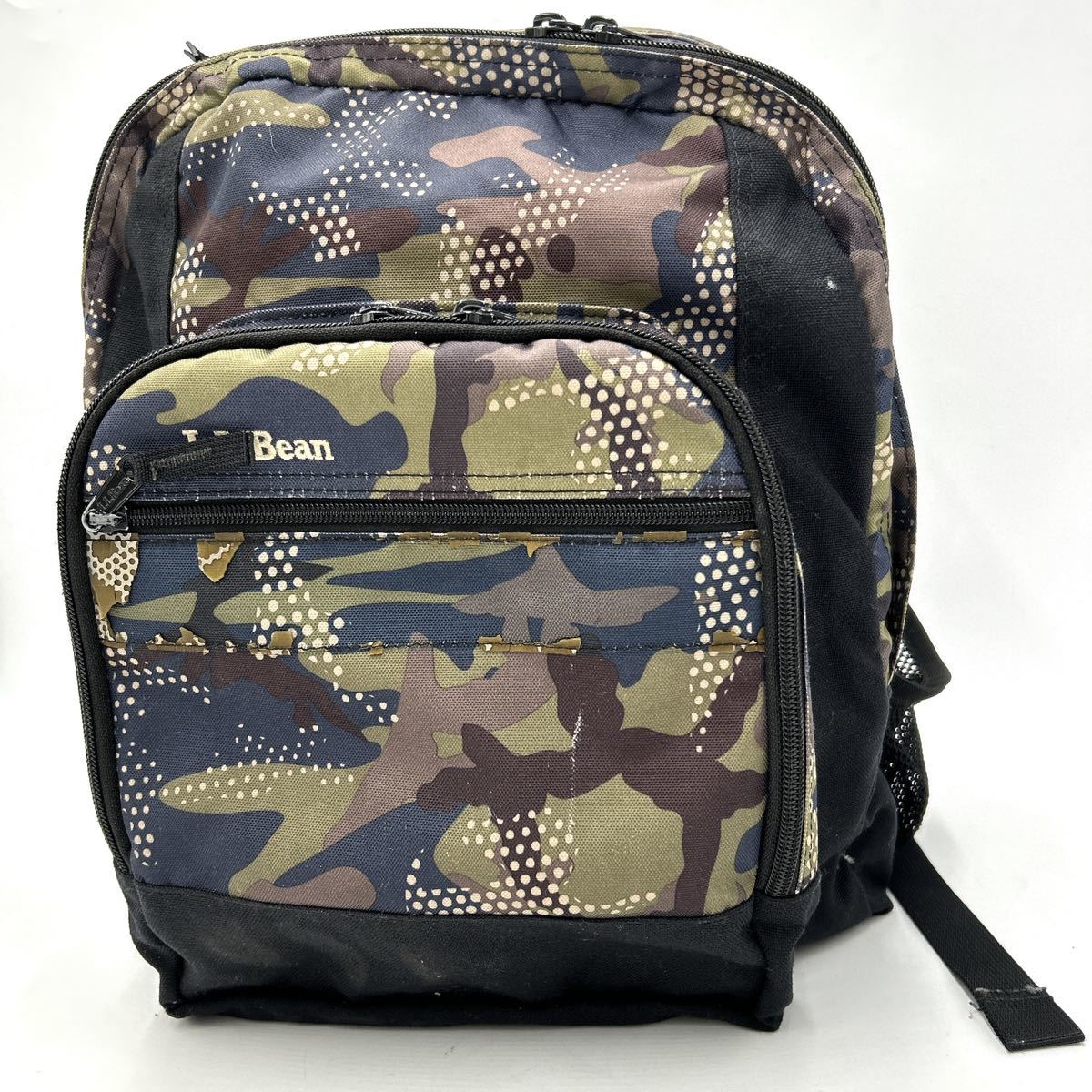 L bean レザーコンビバックパック リュック エルエルビーン レッド