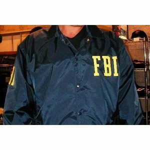 * free shipping!* becomes ..FBI...* replica Raid jacket *