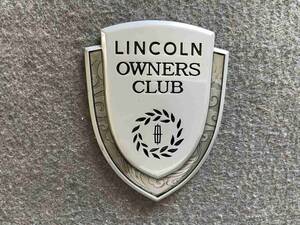 リンカーン Lincoln メタルカーエンブレム 車用デカール 飾り 金属ステッカー シール バッジ ドレスアップ 1個 シルバー 40番