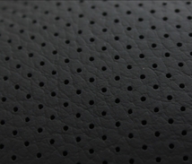 ボルボ VOLVO 車用ネックパッド 首クッション 2個セット ヘッドレスト ネックピロー ドライブ レザー 刺繍ロゴ ブラック_画像6