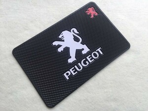  Peugeot PEUGEOT car dash board cohesion pad slip prevention pad black in car accessory cohesion . strong car Logo equipped 