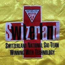 90s 当時物 スイス代表 スキー レーシングチーム ナショナルチーム ダウンベスト リバーシブル DESCENTE デサント M_画像6