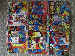 月刊スーパーマン 日本版 創刊号～№24 全24巻セット 1978年～1980年 マーベリック出版 アメコミ レア本