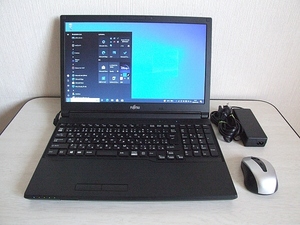 ☆高速SSD搭載 2016年 LIFEBOOK A576/N 第六世代 Corei5-6300U 2.40GHz/8GB/SSD240GB/Windows10☆4045