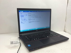 ジャンク/ FUJITSU FMVA07007 LIFEBOOK A744/K Intel Core i5-4310M メモリ4.1GB HDD320.07GB 【G04058】