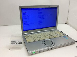 ジャンク/ Panasonic CF-NX2AWGCS Intel Core i5-3340M メモリ4.1GB HDD250.05GB 【G03098】