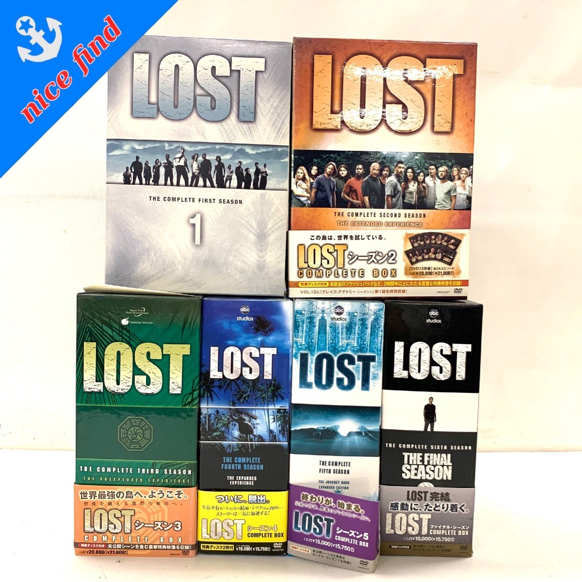 ヤフオク! -「lost シーズン5 dvd」の落札相場・落札価格