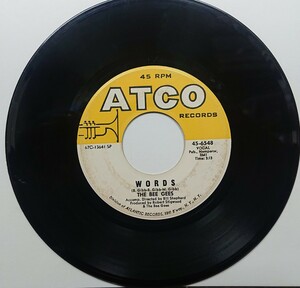 ☆BEE GEES/WORDS-USA ATCO 7INCH