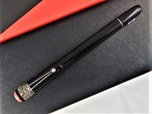 モンブラン ルージュエノワール ブラック 限定万年筆☆本物・未使用☆MONTBLANC Rouge et Noir Black Fountain Pen. M Made in GERMANY NEW_画像1