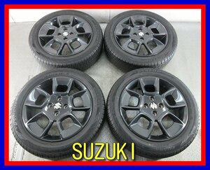 ■中古タイヤホイール■　SUZUKI イグニス 純正 16インチ 5J +40 4H 100 DUNLOP ENASAVE EC204 175/60R16 82H S 夏 激安 送料無料 J735