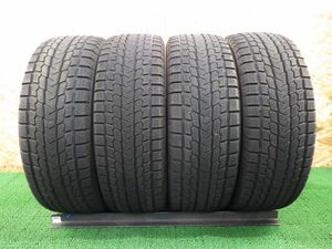 ヨコハマ ice GUARD G075 235/55R20 4本SET／2020年製7.5~8分山スタッドレスタイヤ／中古 特筆すべき損傷なし／本州四国九州6,500円