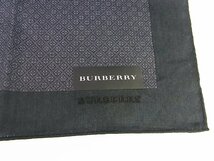 ◆未使用◆Burberrys/バーバリー◆メンズ ソックス 3足+ハンカチ 計4点◆25～27cm◆靴下：ブラウン/ネイビー/ボルドー◆ハンカチ：ブラック_画像8