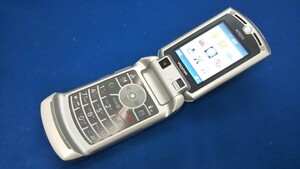 docomo FOMA M702iG #DG4340 MOTOROLA Motorola galake- мобильный телефон складной простой подтверждение рабочего состояния & простой чистка & первый период .OK суждение 0 бесплатная доставка 