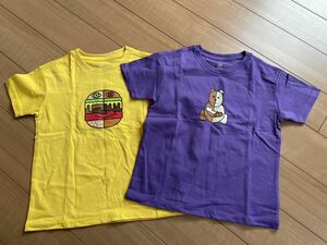 ★未着用新品2点セット！babyGap X Ken Lo☆おしゃれ半袖Tシャツ　100☆送料185円★