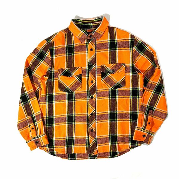 stussy L/S flannel shirt plaid check