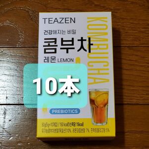 TEAZEN ティーゼン コンブチャ レモン味 5g 10本