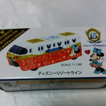 ディズニーリゾートライン　15周年　TDS タカラトミー　ミニーマウス_画像1