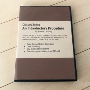 GRS　Diamond　setting　An Introductory Procedure　RobertWooding　DVD 　グレーバーマックス　石留め　彫金　金　銀　ジュエリー