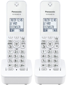  new goods extension for cordless handset 2 pcs. set Panasonic KX-FKD405-W simple extension GD27*GDL48*GDS15*GZS10*PD225*PD350 etc. corresponding type great number 