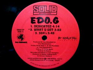 同盤2枚入り/ED O.G - SIX SONG EP/PRO. VINYL REANIMATORS/DJ KIYO MIX収録/ACTING/MOOD - HUSTLE ON THE SIDE同ネタ/SHOWING SKILLS