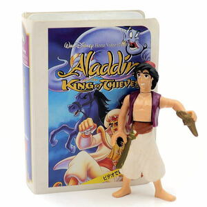  Disney Aladdin McDonald's *mi-ru toy PVC figure video pack McDonald's 1997 year 