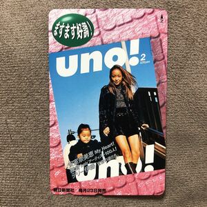 0416 女性タレント 安室奈美恵 uno!