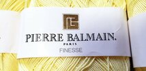 毛糸80　編み糸　ピエール・バルマン　フィーネス　綿100％　10玉　PIERRE BALMAN PARIS　感謝セール！_画像2