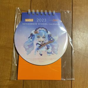 Anime Japan 2023 配布 ねんどろいど カレンダー グッスマ 初音ミク アニメジャパン