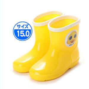 【B品】JWQ01 キッズ 長靴 イエロー 15.0cm 子供用 黄色