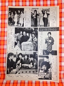 CN8796◆切抜き◇松田聖子小柳トム中村明美平淑恵生井健夫ジュディオング緒形拳若山富三郎B＆B薬師丸ひろ子太田裕美◇野菊の墓まんさくの花