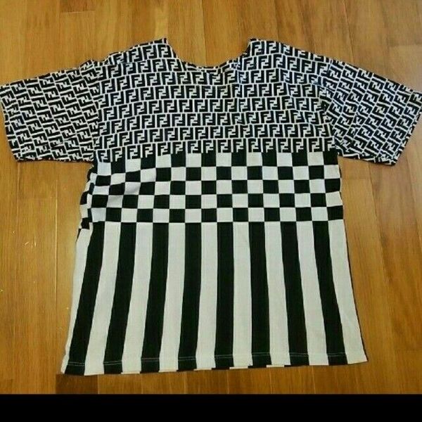 FENDI　ズッカ柄 半袖Tシャツ