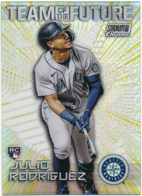 2022 panini フリオロドリゲス 直筆サインカード ルーキー RC