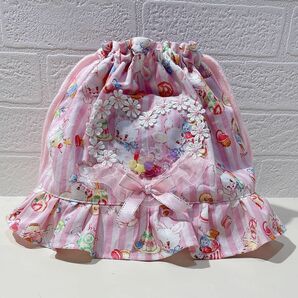 ゆめかわお弁当袋　ハンドメイド　女の子