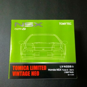 即決！LV-N228b トミカリミテッドヴィンテージNEO Honda NSX Type-S 1997年式（緑） 1/64 トミカ 1/64 の画像1