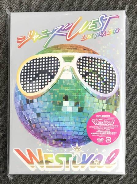 新品未開封DVD☆ジャニーズWEST .。 LIVE TOUR 2018 WESTiva初回版(2018/10/24)/ JEBN265